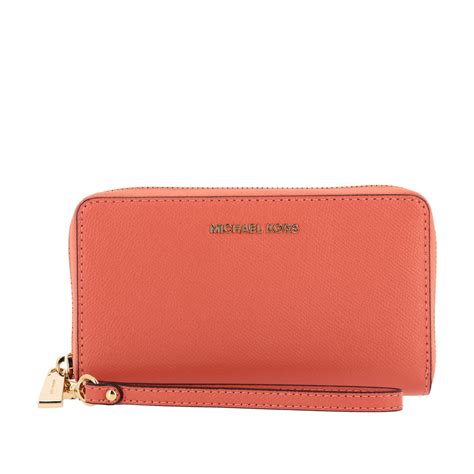 coral michael kors wallet|michael kors wallets on clearance.